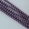 Glass Pearl Round Purple 2 3 4  6 8 mm Violet 70429 Czech Beads
